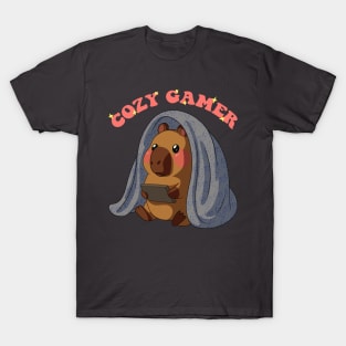 cozy gamer capy T-Shirt